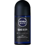 Nivea Чоловічий дезодорант-антиперспірант Nivea Men Deep Dry & Clean Feel дезодорант-спрей 48 год в рулоні 50мл: ціни та характеристики