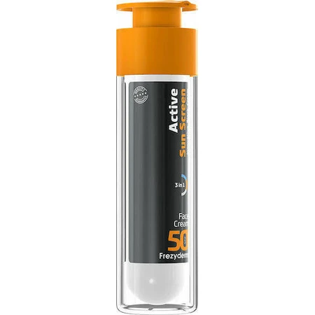 Инновационный черный крем для лица Frezyderm Active с водостойким солнцезащитным фактором SPF50, 50 мл: цены и характеристики