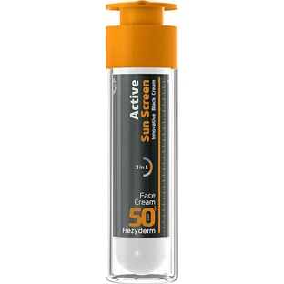 Інноваційний чорний крем для обличчя Frezyderm Active з водостійким сонцезахисним фактором SPF50, 50 мл