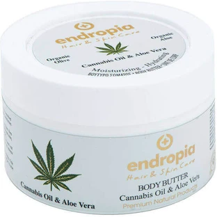 Venus Secrets Cannabis Secrets Олія конопель та алое вера Зволожуючий крем для тіла з алое вера для всіх типів шкіри 125 мл