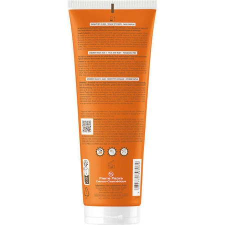 Водостійкий дитячий сонцезахисний крем-емульсія Eau Thermale Avene SPF50 250 мл: ціни та характеристики
