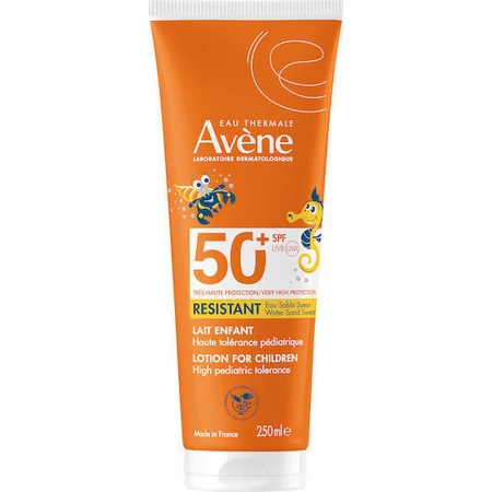 Водостійкий дитячий сонцезахисний крем-емульсія Eau Thermale Avene SPF50 250 мл: ціни та характеристики