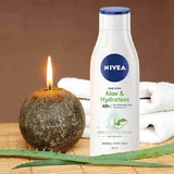 Nivea Aloe & Hydration Зволожуюча сироватка для тіла з алое вера для нормальної та сухої шкіри 250 мл