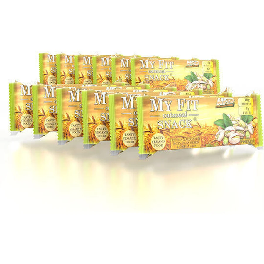 Протеїнові батончики Fit & Shape My Fit зі смаком фісташки Егіна 24x100гр: ціни та характеристики