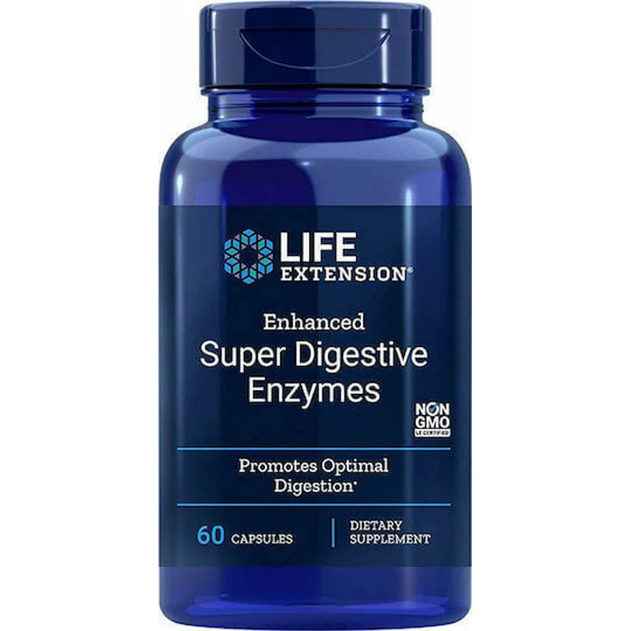 Life Extension Улучшенные суперпищеварительные ферменты 60 растительных капсул: цены и характеристики