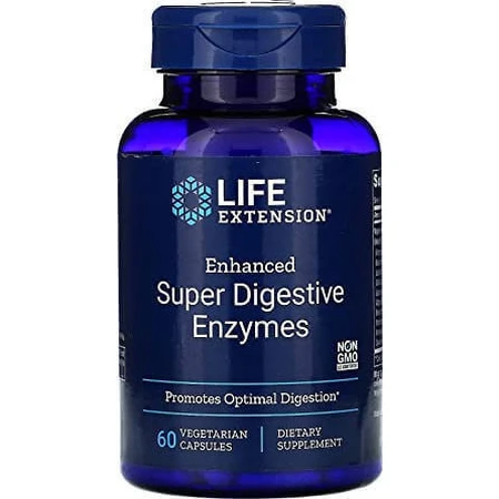 Life Extension Улучшенные суперпищеварительные ферменты 60 растительных капсул: цены и характеристики