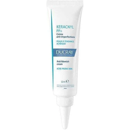 Ducray Keracnyl PP+ 24-годинний регулюючий крем для обличчя проти недосконалостей 30мл: ціни та характеристики