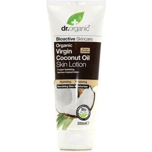 Dr.Organic Зволожуючий лосьйон для тіла з кокосовою олією з ароматом кокоса для всіх типів шкіри 200 мл