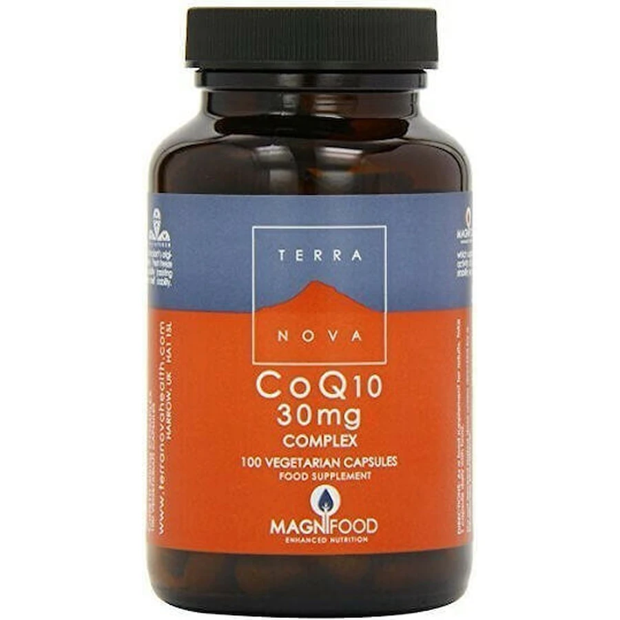 TerraNova CoQ10 Complex Vegetarian 30mg 100 вегетарианских капсул: цены и характеристики