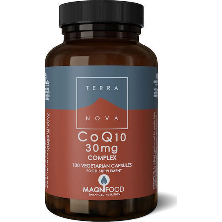 TerraNova CoQ10 Complex Vegetarian 30mg 100 вегетарианских капсул: цены и характеристики