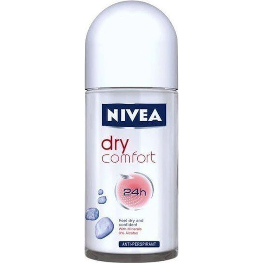 Nivea Dry Comfort Дезодорант-антиперспирант 48 часов ролл-он 50 мл: цены и характеристики