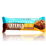 Myprotein Слоеный батончик с 23% белка и вкусом арахисового масла 60 гр.: цены и характеристики