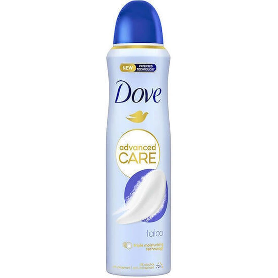 Dove Advanced Care Talc Deodorant 72h Дезодорант-спрей 150 мл: цены и характеристики