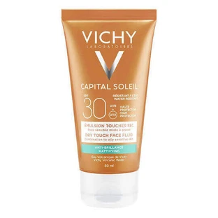 Vichy Capital Soleil Anti-Brillance Водостойкий матирующий крем для лица SPF30 50 мл