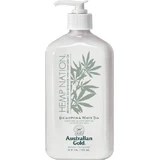 Australian Gold Hemp Nation Эвкалипт и белый чай Эмульсия для тела после солнца с маслом жожоба и ши 535 мл