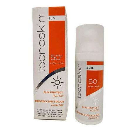 Tecnoskin Сонцезахисний водостійкий лосьйон для обличчя SPF50+ 50мл: ціни та характеристики