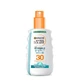 Garnier Ambre Solaire Clear Protect Солнцезащитный крем для тела SPF30 SPF30 Спрей 200 мл