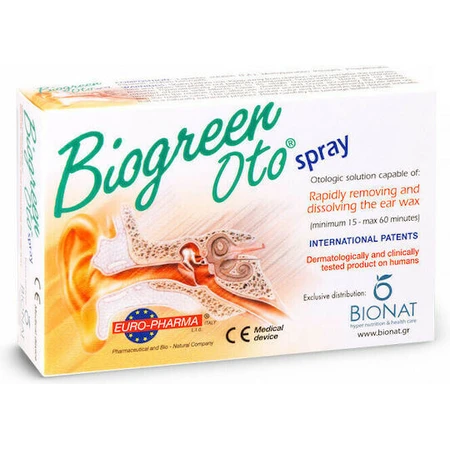 Bionat Biogreen Спрей від алергії та вушних раковин 13мл Bionat Biogreen Спрей від алергії та вушних раковин 13мл: ціни та характеристики