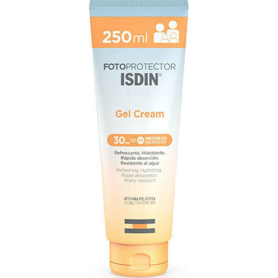 Isdin Фотозахисний дитячий водостійкий крем-гель для засмаги SPF50 250мл 803496: ціни та характеристики