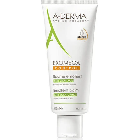A-Derma Exomega Exomega D.E.F.I Emollient Balm Зволожуючий бальзам для тіла для атопічної шкіри 200мл: ціни та характеристики