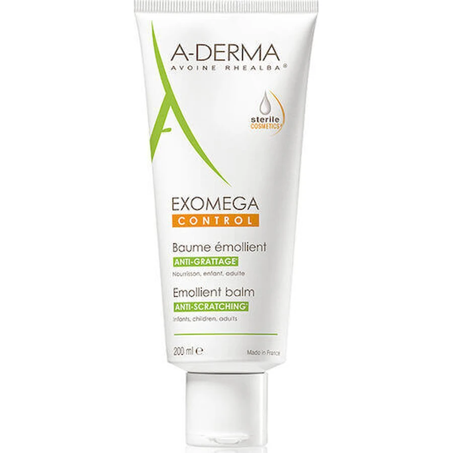A-Derma Exomega Exomega D.E.F.I Emollient Balm Зволожуючий бальзам для тіла для атопічної шкіри 200мл: ціни та характеристики