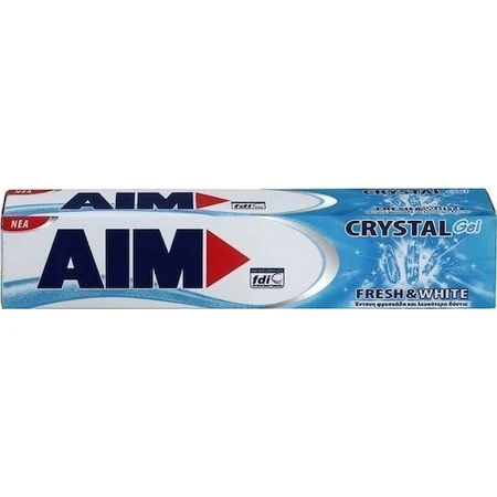 Відбілююча зубна паста AIM Crystal Gel Fresh & White 75мл: ціни та характеристики