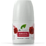 Dr.Organic Rose Otto Розовый Отто Натуральный роликовый дезодорант без алюминия 50 мл