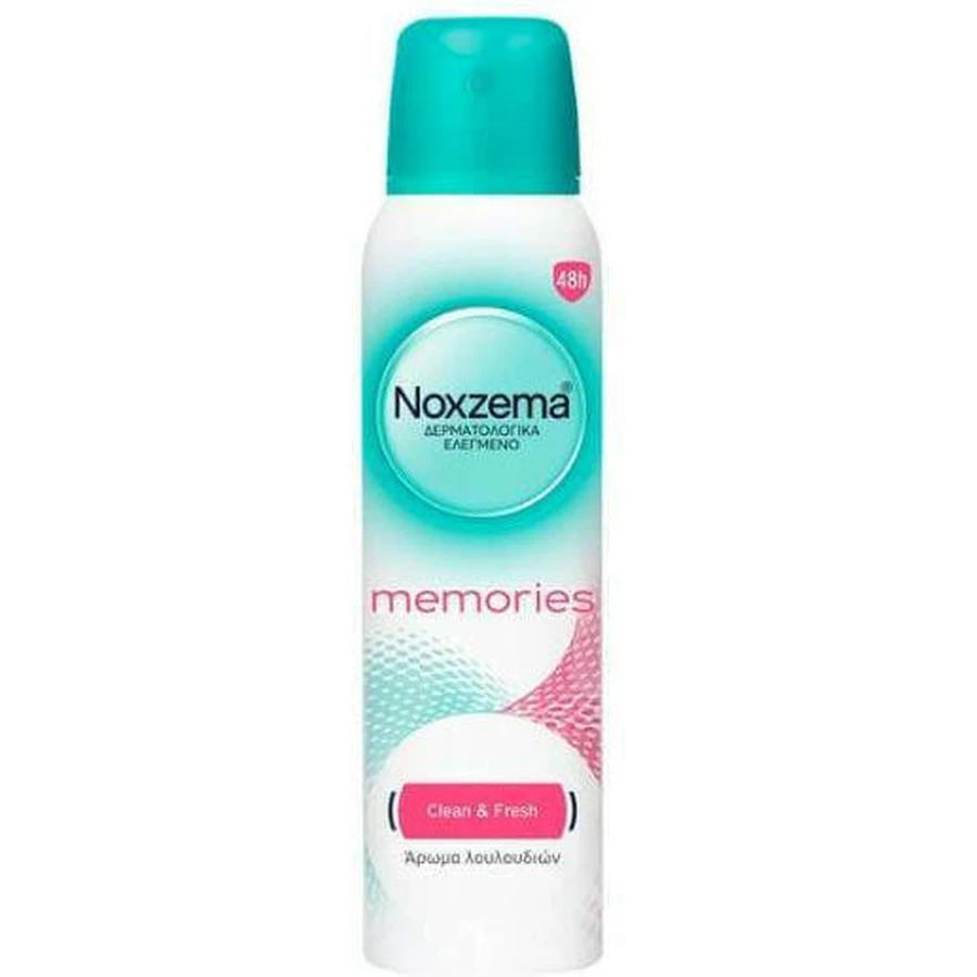 Noxzema Memories Clean & Fresh Deodorant 48h Spray 150ml: цены и характеристики