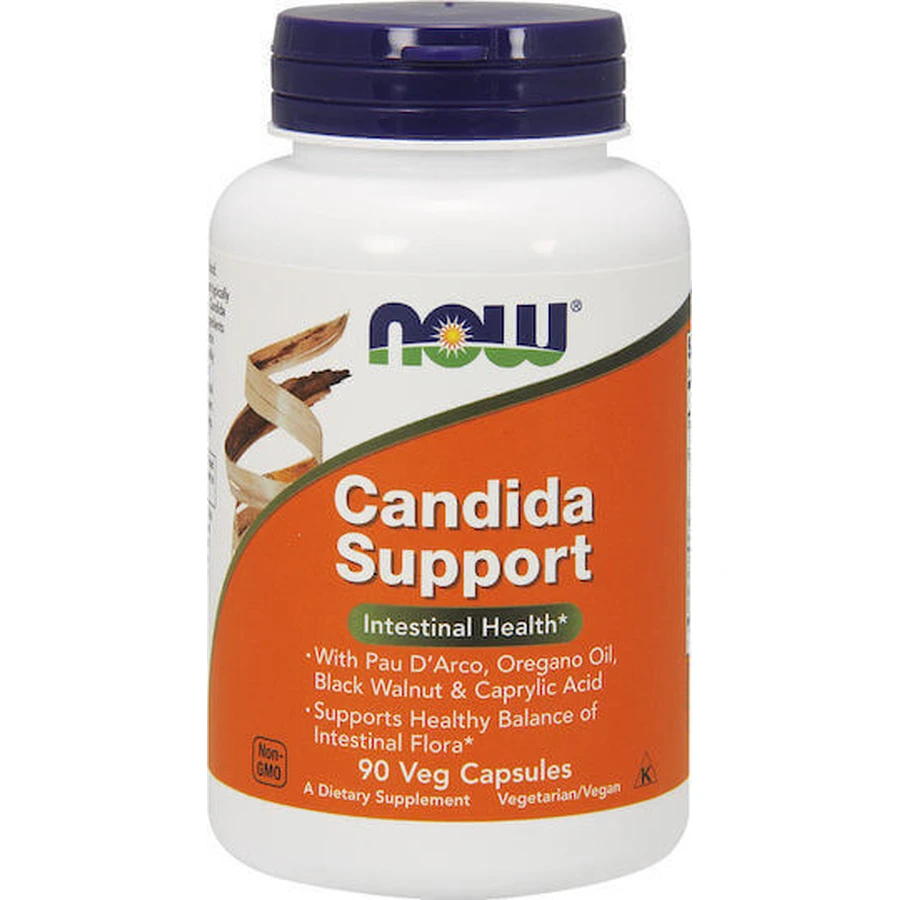 Now Foods Candida Support без глютену 90 рослинних капсул без глютену: ціни та характеристики