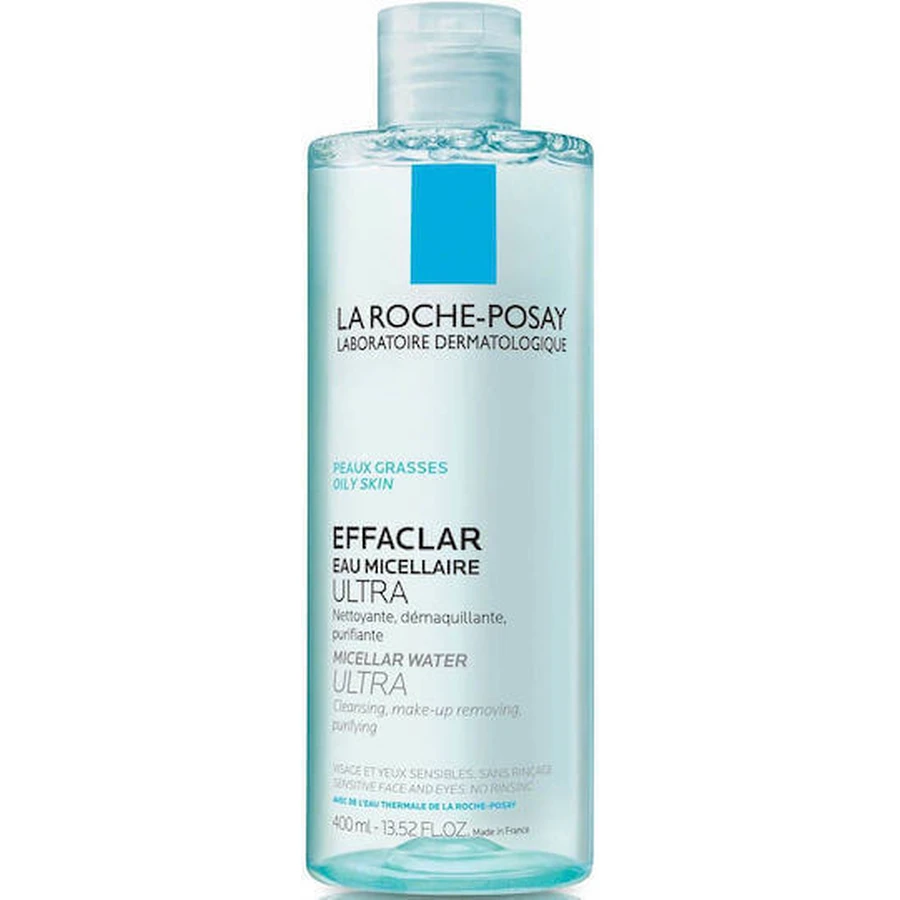 Міцелярна вода для зняття макіяжу з обличчя La Roche Posay Effaclar Ultra Micellar для шкіри, схильної до акне 400 мл: ціни та характеристики