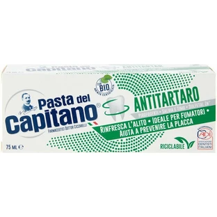 Pasta del Capitano Зубна паста проти зубного каменю та карієсу Pasta del Capitano Зубна паста від карієсу 75мл