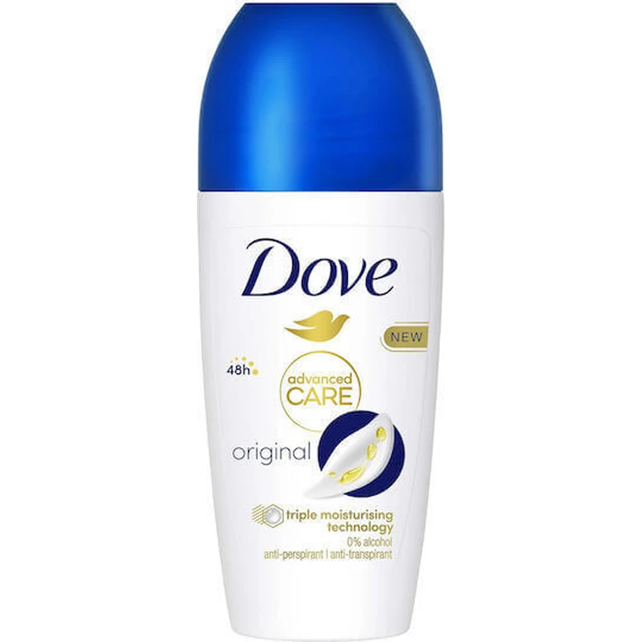 Дезодорант-рулон Dove Advanced Care Original 48h Рулонний дезодорант 50мл: ціни та характеристики
