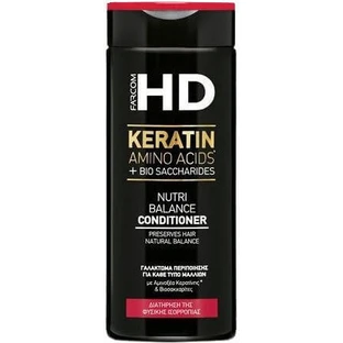 Farcom HD Keratin Amino Acids & Bio Saccharides Восстанавливающий/питательный кондиционер для всех типов волос 330 мл