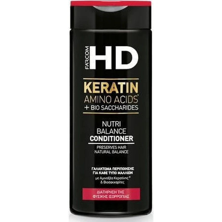 Farcom HD Keratin Amino Acids & Bio Saccharides Восстанавливающий/питательный кондиционер для всех типов волос 330 мл: цены и характеристики