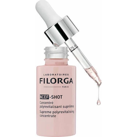 Filorga NCEF-Shot Увлажняющая и антивозрастная сыворотка для лица с ниацинамидом для сияния и тонизирования 15 мл: цены и характеристики