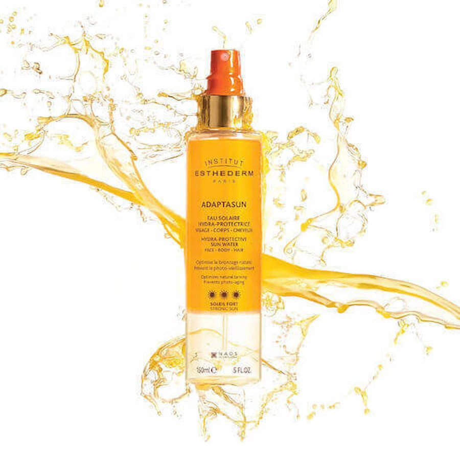 Institut Esthederm Adaptasun Hydra Protective Sun Water Двофазний сонцезахисний спрей для засмаги для обличчя та тіла 150 мл: ціни та характеристики