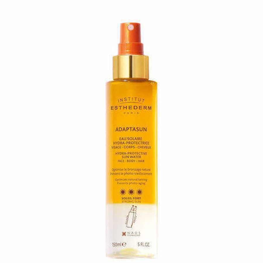 Institut Esthederm Adaptasun Hydra Protective Sun Water Двофазний сонцезахисний спрей для засмаги для обличчя та тіла 150 мл: ціни та характеристики