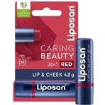 Liposan Caring Beauty Бальзам для губ и щек SPF30 красный 4,8гр: цены и характеристики