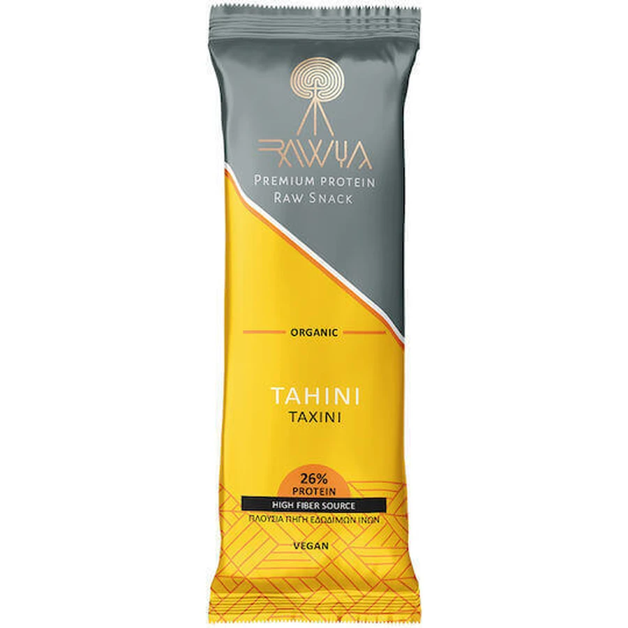 Батончик Rawyal Premium Protein Raw Tahini Тахини с 26% белка 50 гр.: цены и характеристики