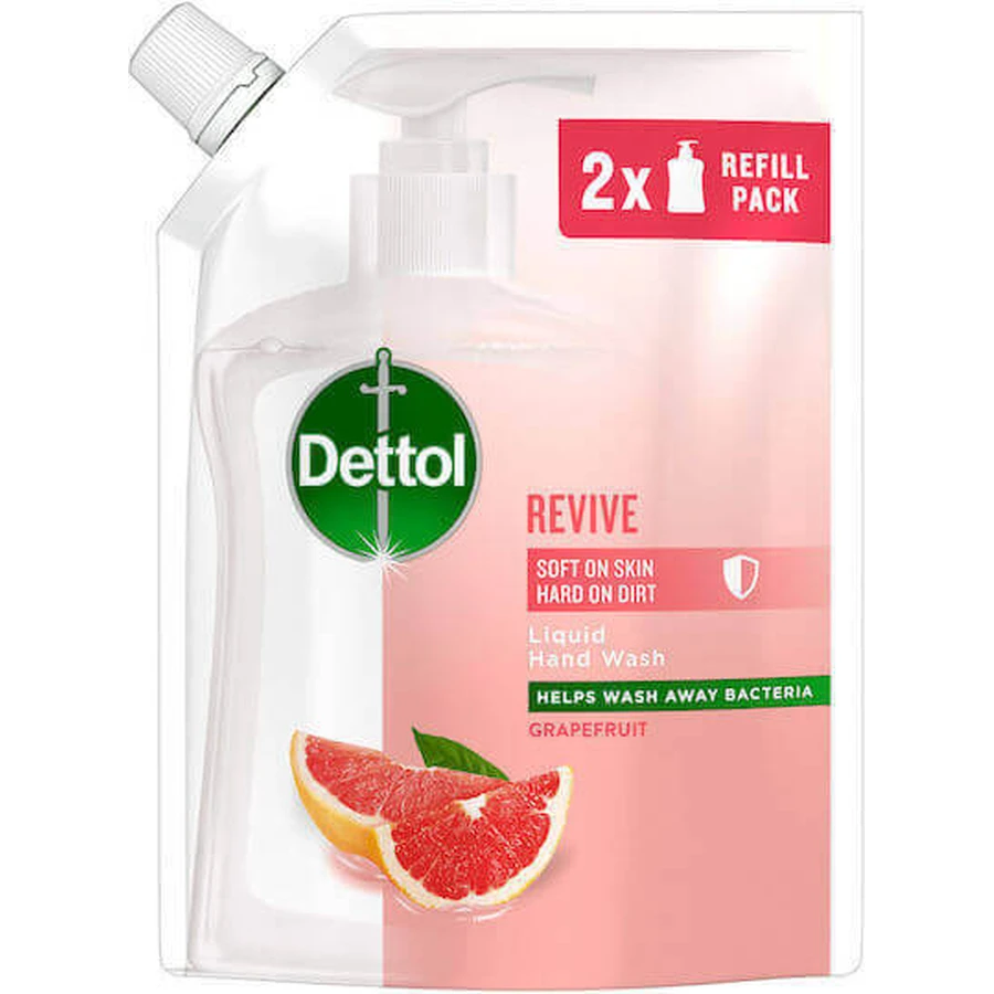 Dettol Grapefruit Refill Pouch Мыло-крем 500 мл: цены и характеристики