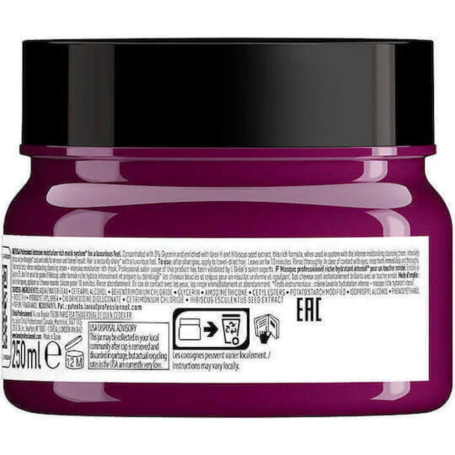 L'Oréal Professionnel Expert Series Curl Expression Багата зволожуюча маска для волосся 250 мл: ціни та характеристики
