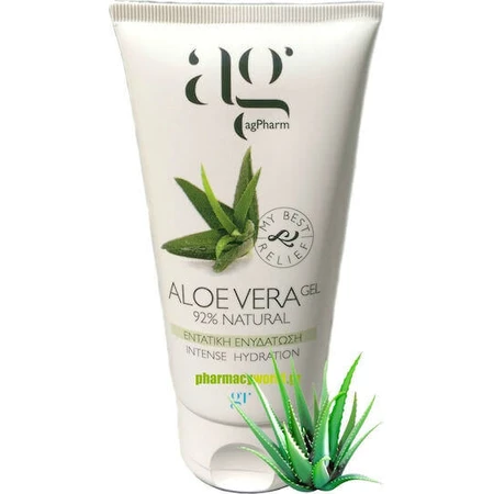Ag Pharm Aloe Vera Aloe Vera Gel Увлажняющий регенерирующий гель с алоэ вера для чувствительной кожи 150 мл: цены и характеристики