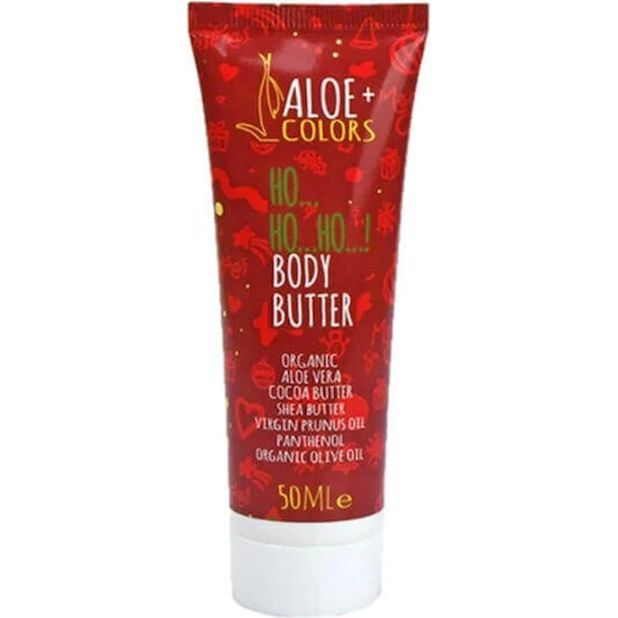 Aloe Colors Christmas Ho...Ho...Ho...Ho...Ho... Увлажняющее масло для тела с алоэ вера и ароматом ванили для всех типов кожи 50 мл: цены и характеристики