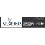 Kingfisher Charcoal Натуральна відбілююча зубна паста з активованим вугіллям та безфторною відбілюючою зубною пастою 100мл: ціни та характеристики