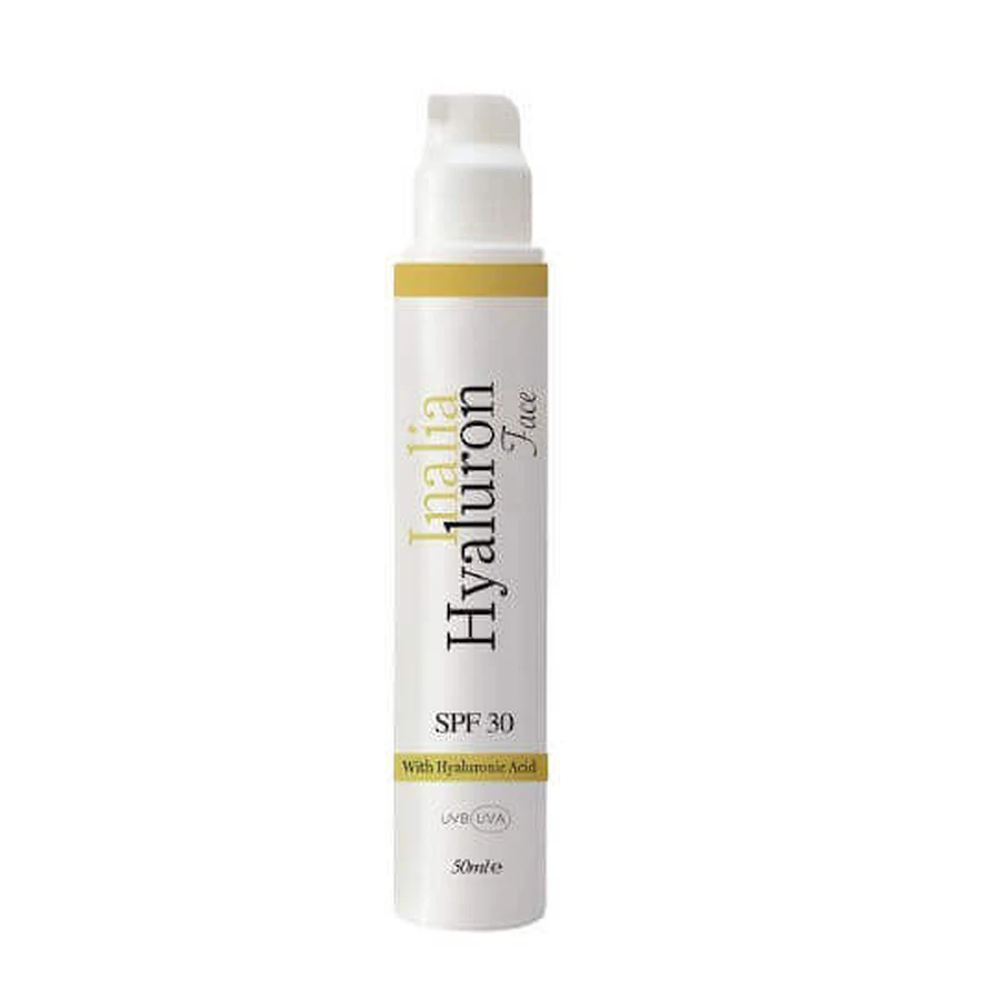 Inalia Гиалуроновый солнцезащитный крем для лица SPF30 50 мл: цены и характеристики