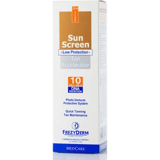 Frezyderm Sun Screen Sun Accelerator Солнцезащитный лосьон для тела SPF10 150 мл