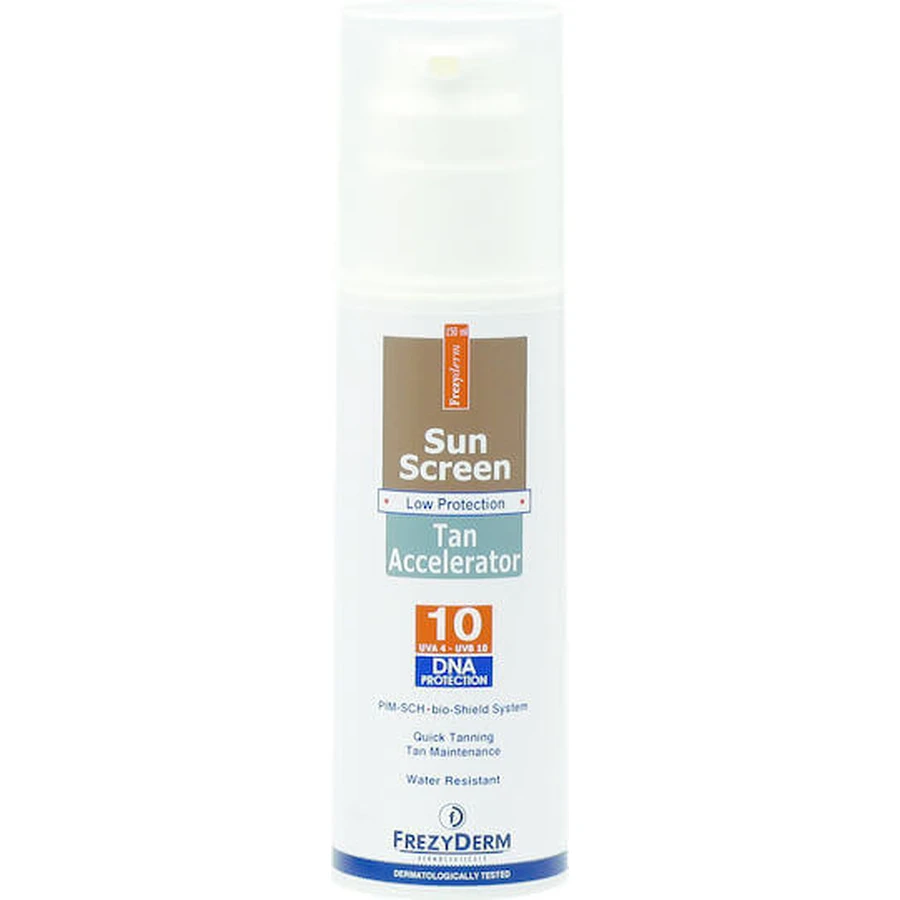 Frezyderm Sun Screen Sun Accelerator Солнцезащитный лосьон для тела SPF10 150 мл: цены и характеристики