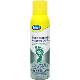 Scholl Expert Care Foot Deodorant Дезодорант 48 часов в виде спрея 150 мл