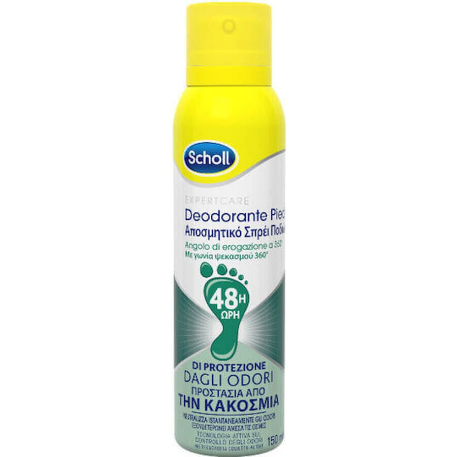 Scholl Expert Care Foot Deodorant Дезодорант 48 часов в виде спрея 150 мл: цены и характеристики