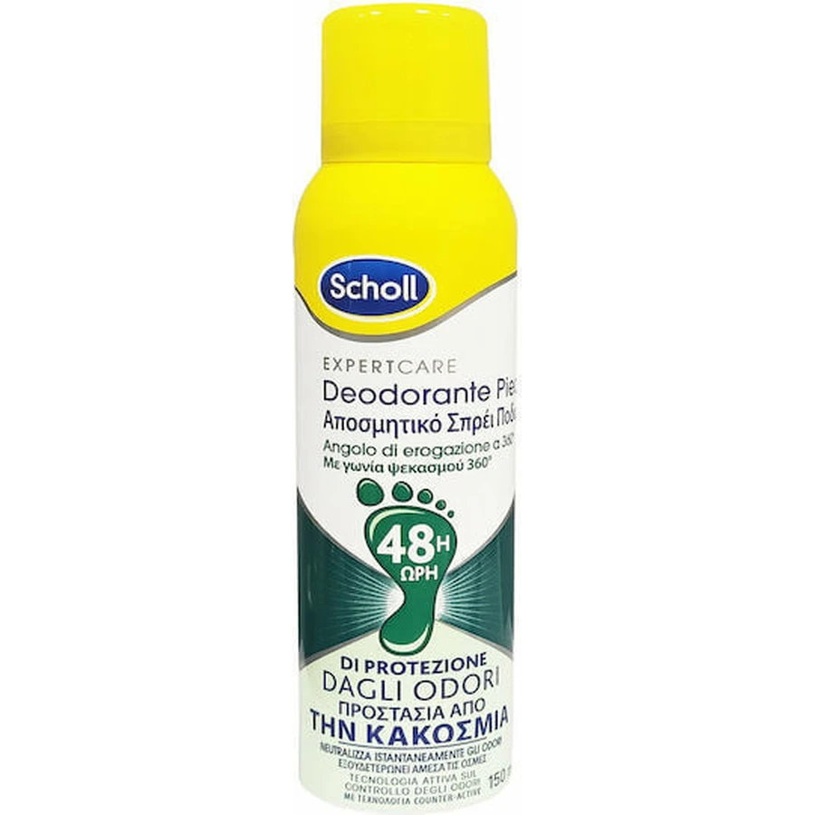 Scholl Expert Care Foot Deodorant Дезодорант 48 часов в виде спрея 150 мл: цены и характеристики